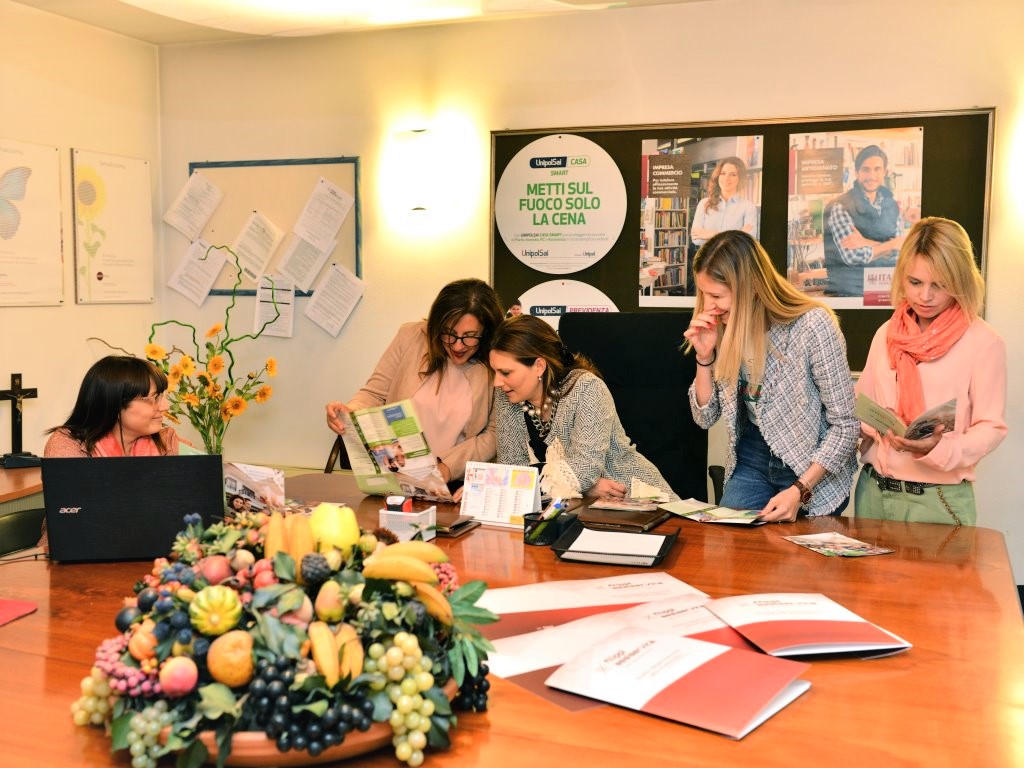 Lo staff di Filippi Assiservice al lavoro